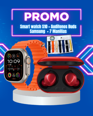 Inicio smart watch s10+audifonos buds samsung p