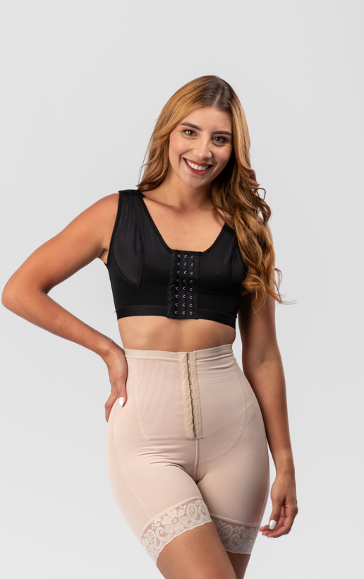 short con broche tiro alto 2642 short con broche tiro alto 2642