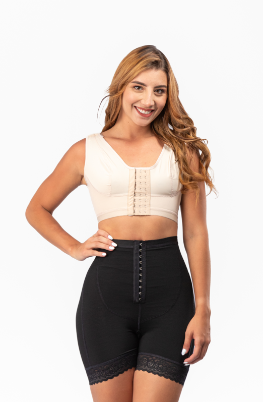 short con broche tiro alto 2642 short con broche tiro alto 2642